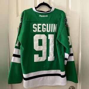 Dallas Stars Tyler Seguin #91 Reebok Green Breakaway Home Jersey Hockey NHL